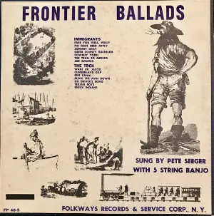 Pochette Frontier Ballads Volume I: Immigrants, The Trek