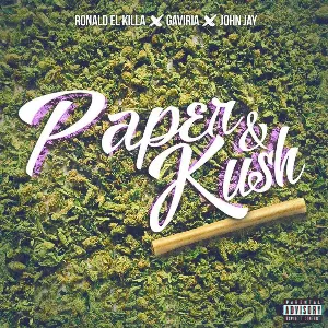 Pochette de Paper & Kush de Ronald el Killa