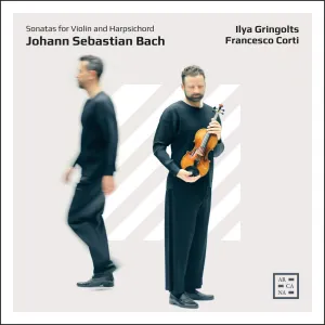 Pochette de Sonatas for Violin and Harpsichord de Johann Sebastian Bach - Francesco Corti