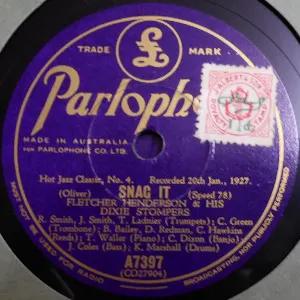 Pochette de Snag It / Hop Off de Fletcher Henderson and His Orchestra