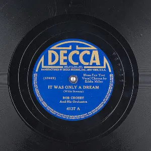 Pochette de It Was Only a Dream / Take It Easy de Bob Crosby and His Orchestra