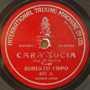 Pochette de Cara Sucia / Pica-Pica de Roberto Firpo