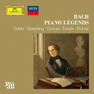 Pochette BACH 333 Piano Legends