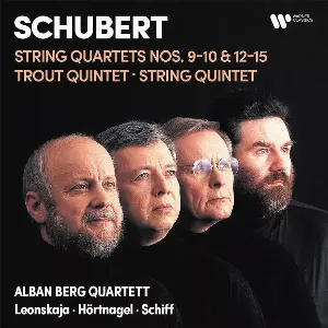 Pochette de Franz Schubert: String Quartets Nos.9-10 & 12-15, Trout Quintet, String Quintet de Alban Berg Quartett
