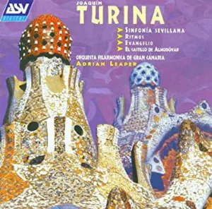 Pochette de Sinfonía Sevillana / Ritmos / Evangelio / El Castillo de Almodóvar de Orquesta Filarmónica de Gran Canaria - Adrian Leaper - Joaquín Turina
