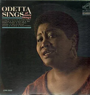 Pochette de Odetta Sings of Many Things de Odetta