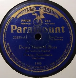 Pochette de Down Hearted Blues / Gulf Coast Blues de Fletcher Henderson and His Orchestra
