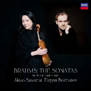 Pochette de The Sonatas for Piano and Violin de Akiko Suwanai - Johannes Brahms