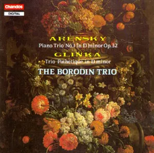 Pochette Arensky: Piano Trio no. 1 in D minor, op. 32 / Glinka: Trio Pathétique in D minor