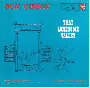 Pochette de That Lonesome Valley de Don Gibson