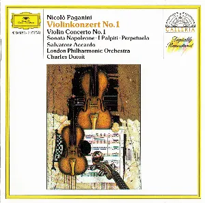 Pochette Violinkonzert no. 1 / Sonata Napoleone / I Palpiti / Perpetuela