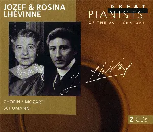 Pochette Great Pianists of the 20th Century, Volume 64: Josef & Rosina Lhévinne