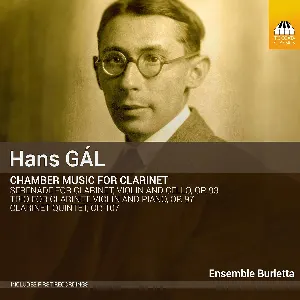 Pochette de Chamber Music for Clarinet de Hans Gál