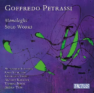 Pochette de Monologhi de Goffredo Petrassi