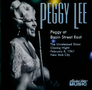 Pochette Peggy at Basin Street East (Unreleased)