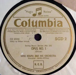 Pochette de Opus No. 1 / Lemon Drop de Gene Krupa and His Orchestra