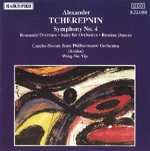 Pochette de Symphony no. 4 / Romantic Overture / Suite for Orchestra / Russian Dances de Štátna filharmónia Košice - Alexander Tcherepnin