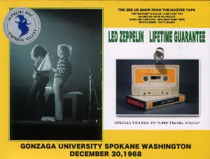 Pochette 1968-12-30: Lifetime Guarantee: Kennedy Pavillon, Gonzaga University, Spokane, WA, USA