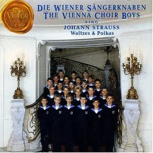 Pochette The Vienna Choir Boys Sing Johann Strauss Waltzes & Polkas