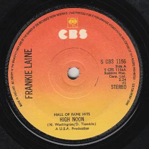 Pochette de High Noon / Cool Water de Frankie Laine