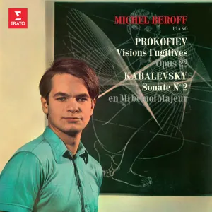 Pochette de Prokofiev: Visions fugitives, op. 22 / Kabalevsky: Sonate pour piano no. 2, op. 45 de Sergei Prokofiev - Michel Béroff