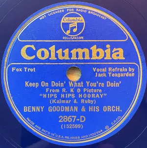 Pochette de Keep on Doin’ What You’re Doin’ / Riffin’ the Scotch de Benny Goodman and His Orchestra