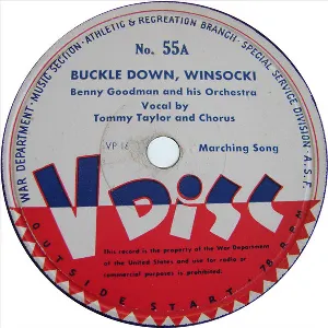 Pochette de Buckle Down, Winsocki / On the Alamo de Benny Goodman and His Orchestra