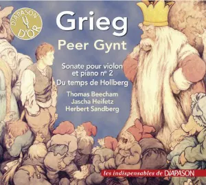 Pochette Peer Gynt / Sonate pour violon et piano n° 2 / Du temps de Hollberg