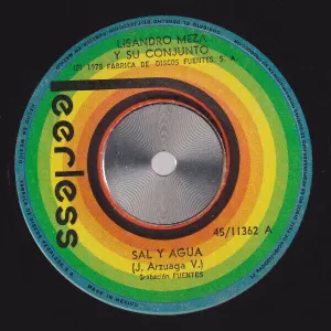 Pochette de Sal y agua / Las cosas de la vida de Lisandro Meza