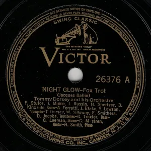 Pochette de Night Glow / Stomp It Off de Tommy Dorsey and His Orchestra