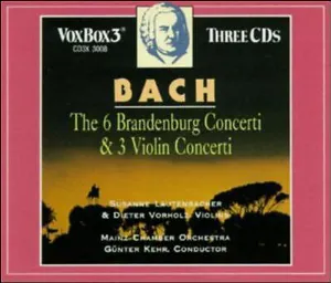 Pochette The 6 Brandenburg Concerti & 3 Violin Concerti