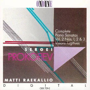 Pochette Complete Piano Sonatas Vol. 2, Nos. 1, 2 & 3 / Visions Fugitives