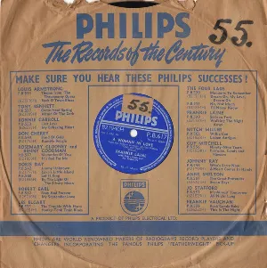 Pochette de A Woman in Love / Make Me a Child Again de Frankie Laine