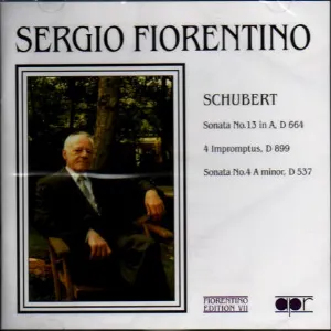 Pochette Sonata no. 13 in A, D. 664 / 4 Impromptus, D. 899 / Sonata no. 4 D minor, D. 537