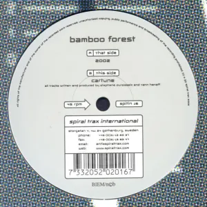 Pochette de 2002 / Cartune de Bamboo Forest