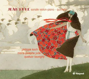 Pochette de Sonate pour violon-piano / Quintette de Marie‐Josèphe Jude