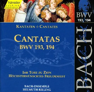 Pochette Cantatas, BWV 193–194