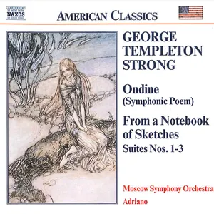 Pochette de Ondine (Symphonic Poem) / From a Notebook of Sketches: Suites nos. 1-3 de Adriano - Moscow Symphony Orchestra