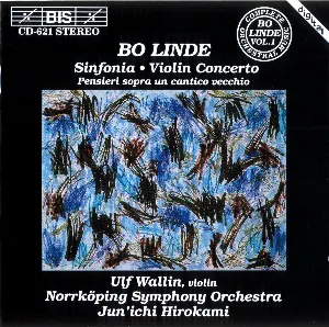 Pochette de Sinfonia / Violin Concerto / Pensieri sopra un cantico vecchio de Ulf Wallin - Norrköpings Symfoniorkester