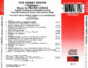 Pochette de The Merry Widow (Highlights) de Franz Lehár