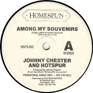 Pochette de Among My Souvenirs de Johnny Chester