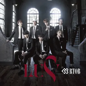 Pochette de L.U.V de BTOB