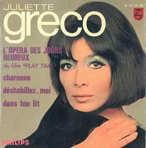 Pochette de L’Opéra des jours heureux de Juliette Gréco