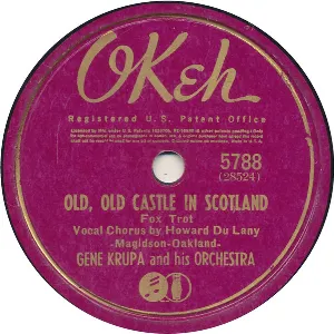 Pochette de Old, Old Castle in Scotland / Rhumboogie de Gene Krupa and His Orchestra