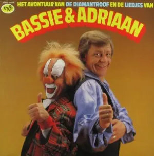 Pochette de Het avontuur van de diamantroof en de liedjes van de Bassie & Adriaan