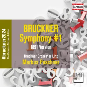 Pochette de Symphony No. 1 in C Minor, WAB 101 (1891 Vienna Version, Ed. G. Brosche) de Bruckner Orchester Linz - Markus Poschner - Anton Bruckner