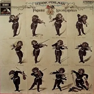 Pochette de 24 Capricci de Salvatore Accardo - Niccolò Paganini