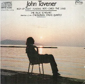 Pochette de Ikon of Light / Funeral Ikos / Carol: The Lamb de The Tallis Scholars - John Tavener - Chilingirian Quartet