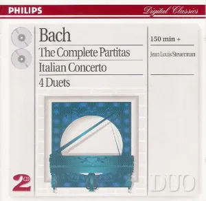Pochette de The Complete Partitas / Italian Concerto / 4 Duets de Johann Sebastian Bach