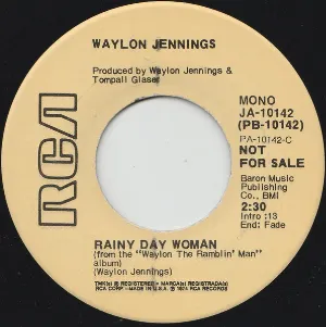 Pochette Rainy Day Woman / Let’s All Help the Cowboy Sing the Blues
